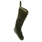 Sage Green Velvet Stocking