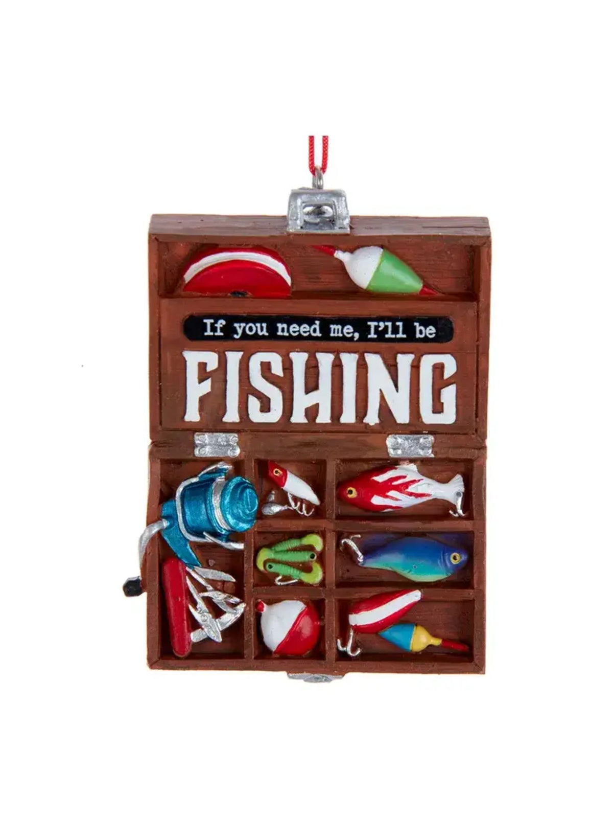 Fishing Tackle Box Ornament