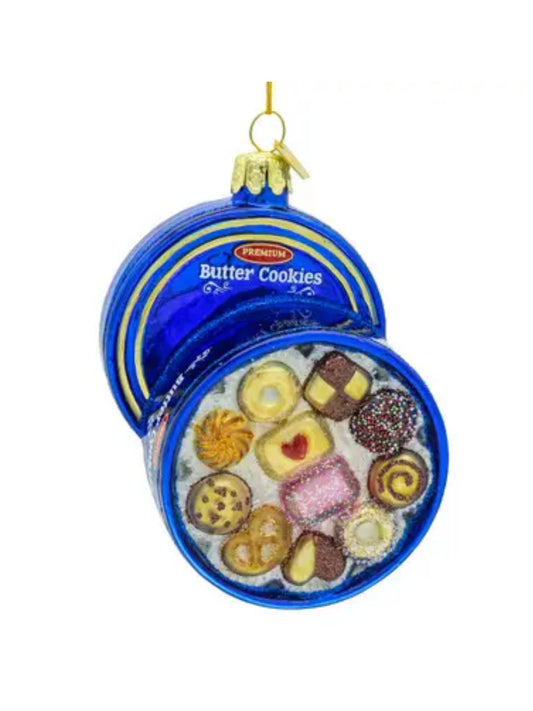 Tin of Butter Cookies Ornament