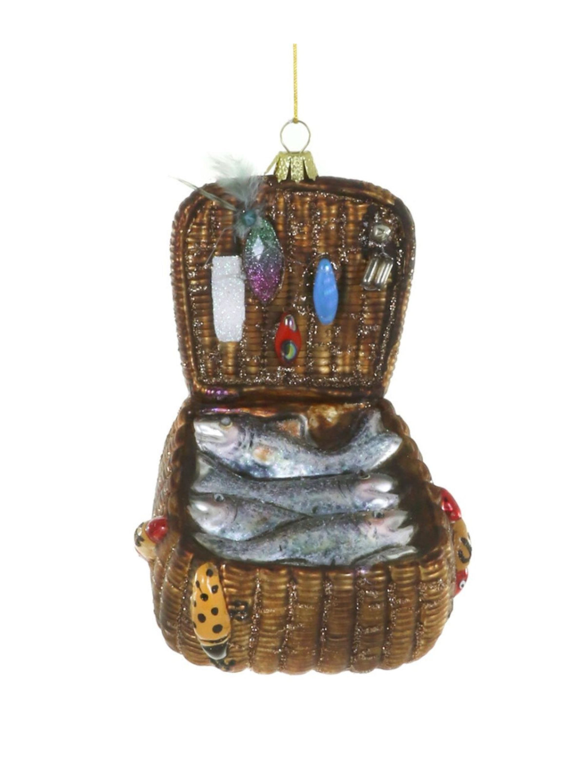 Fishing Creel Ornament