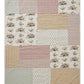 Rosehill Cottage Floral Patchwork Throw