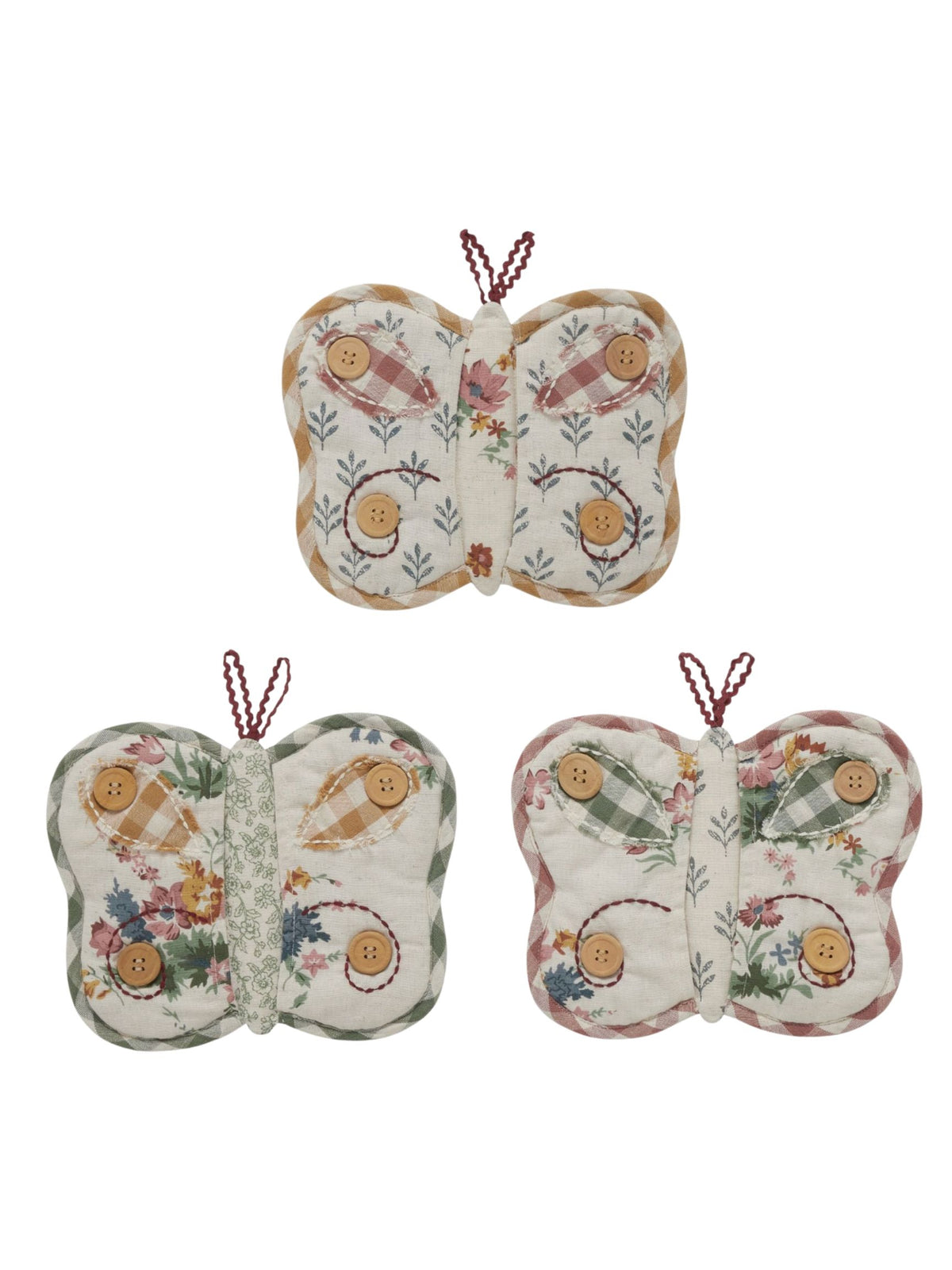 Rosehill Cottage Quilted Butterfly Pot Holder