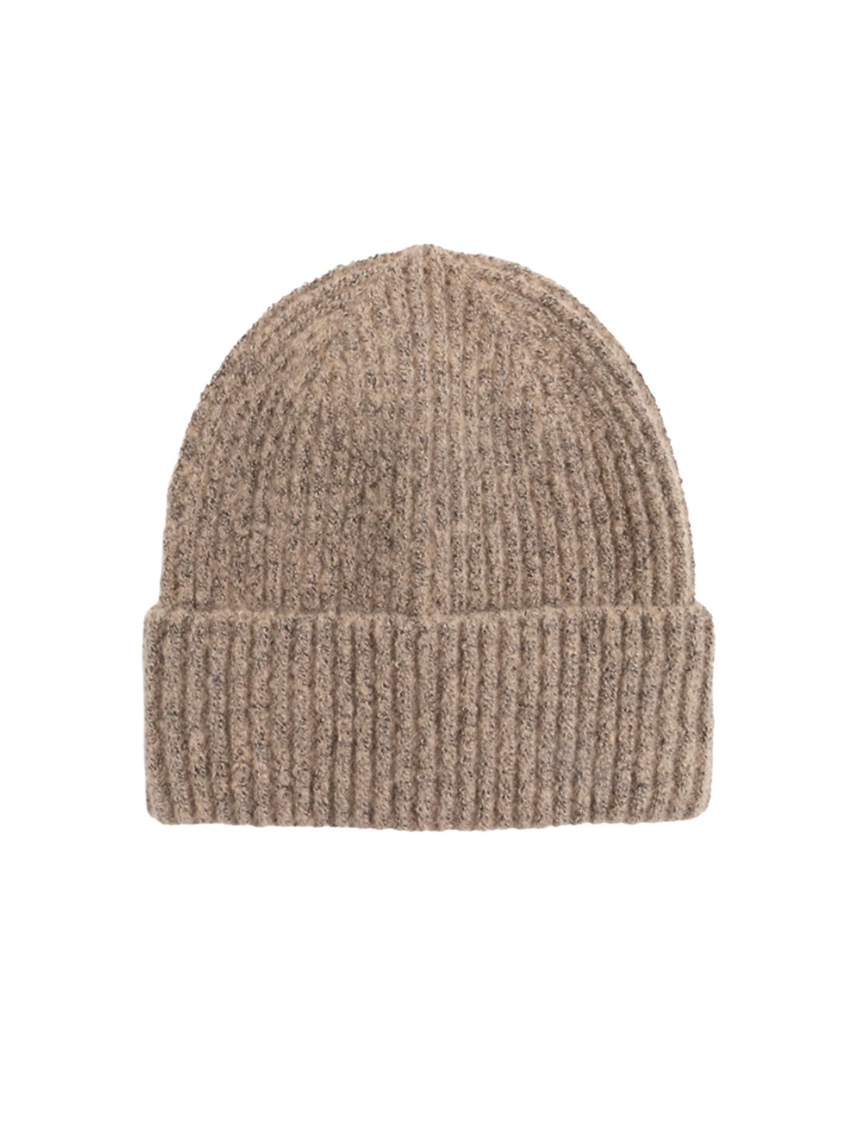 Marled Rib Knit Beanie