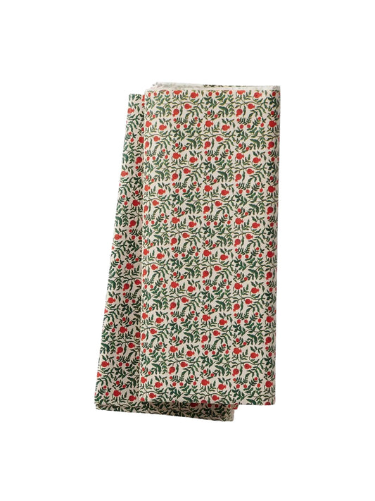 Christmastide Pomegranate Tissue Paper - 8 Pieces