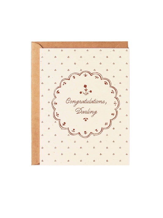 Congratulations, Darling Card