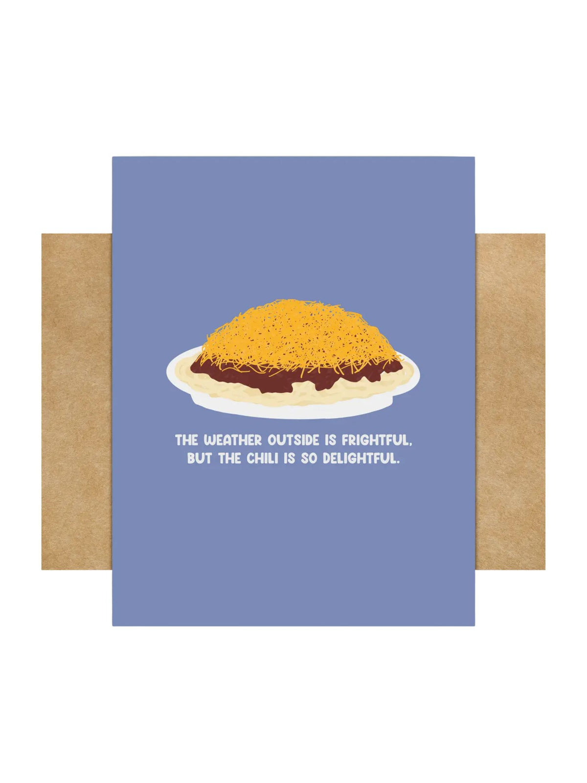 Chili Christmas Card -- Cincinnati Christmas Card