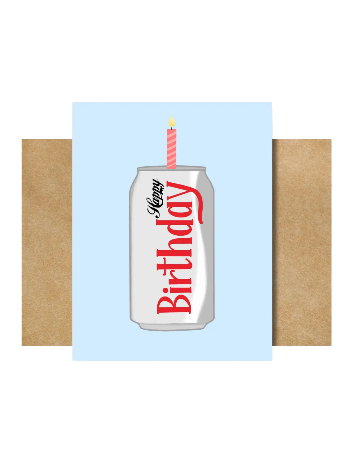 Diet Coke Birthday Card