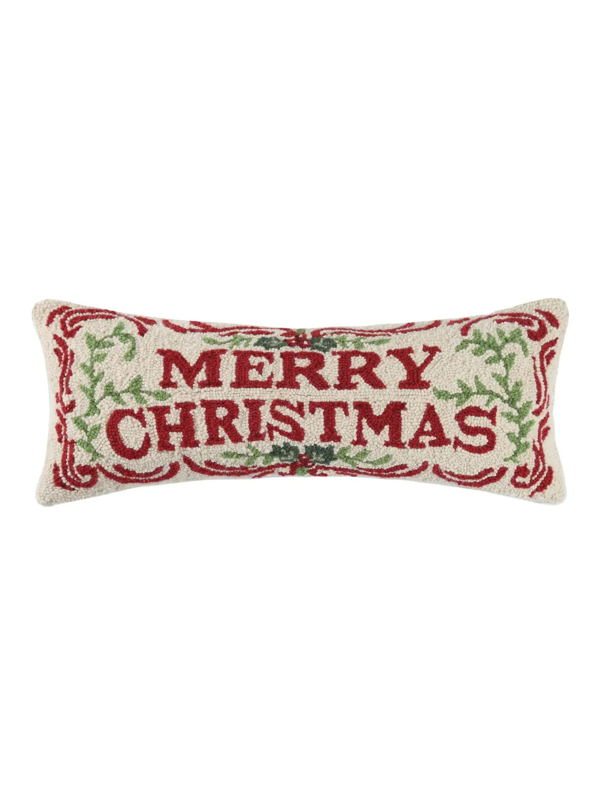 Merry Christmas Hook Pillow - Pick Up Only