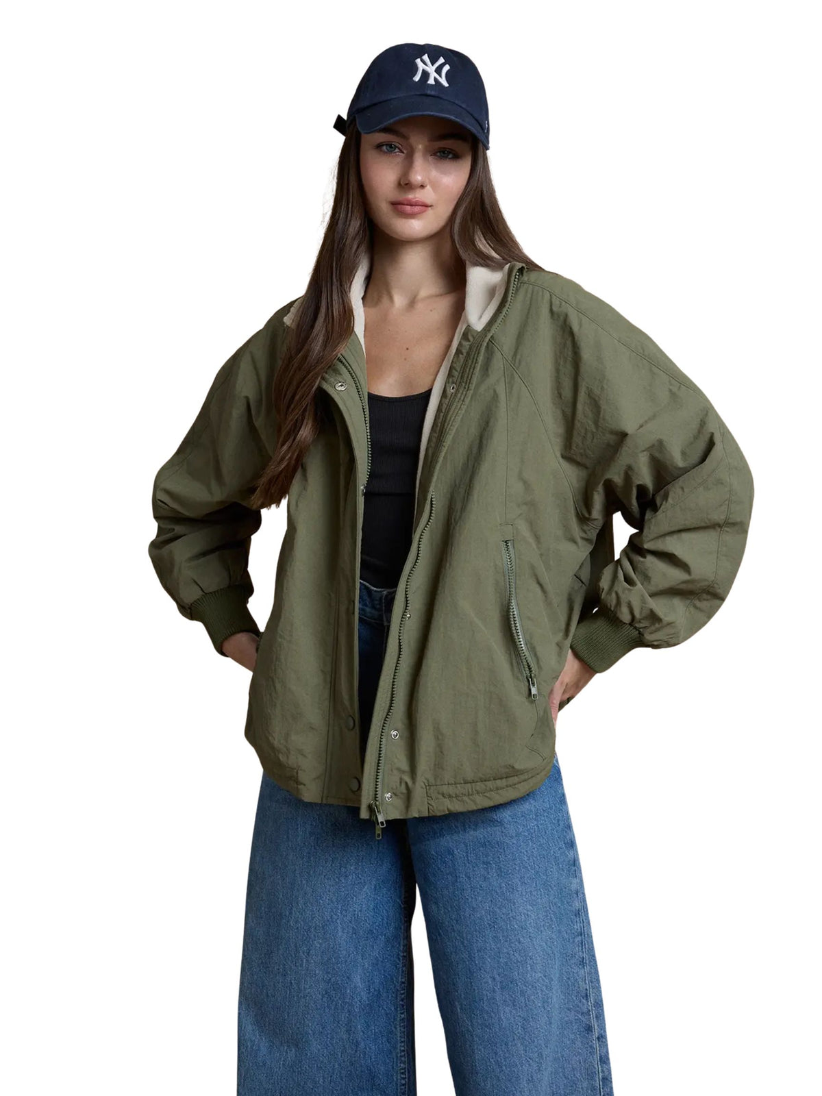The Elaine Fleece Lined Coat