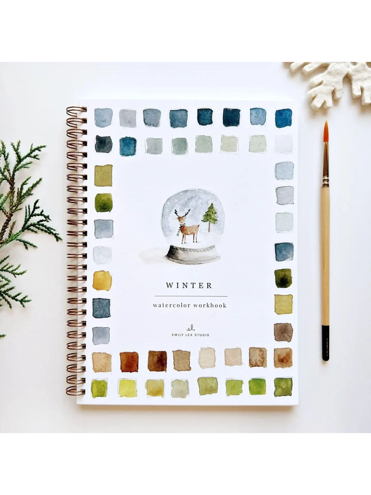 Winter Watercolor Workbook