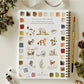 Woodland Watercolor Workbook
