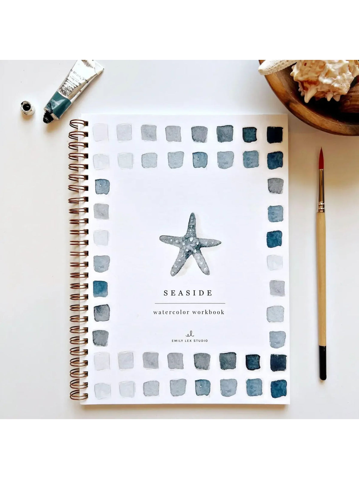 Seaside Watercolor Workbook