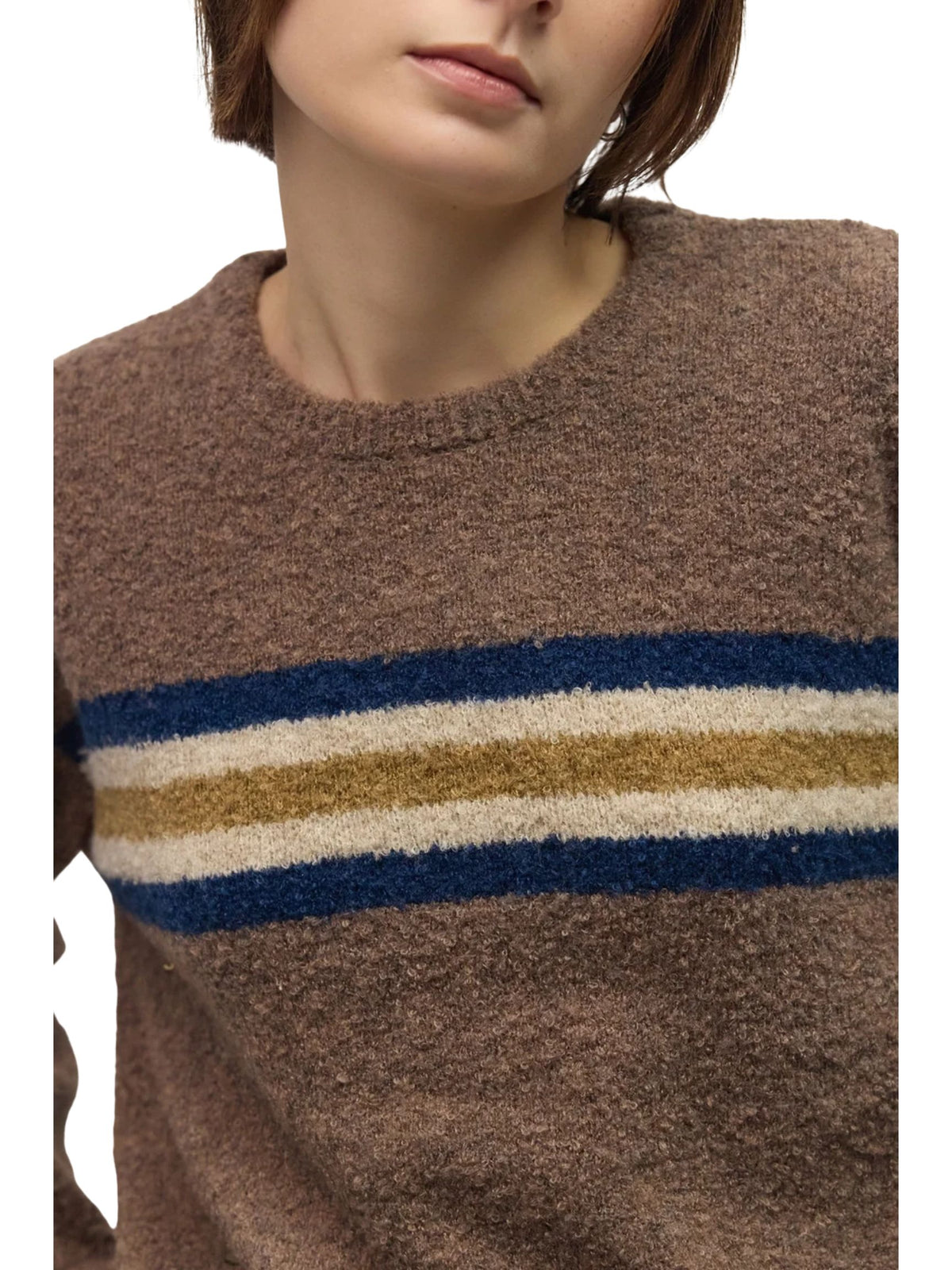The Roxanne Front Stripe Sweater