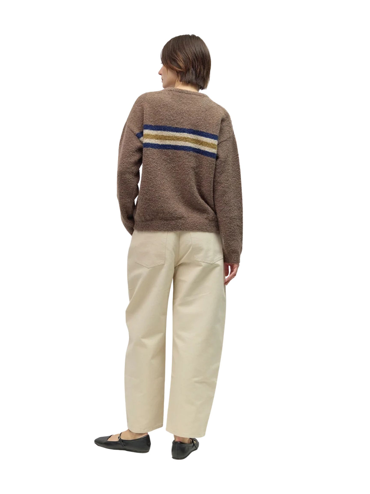 The Roxanne Front Stripe Sweater