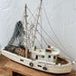 Vintage Model Fishing Boat - Pick Up Only