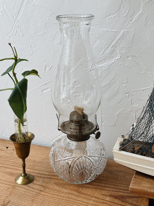 Vintage Oil Lamp - Pick Up Only