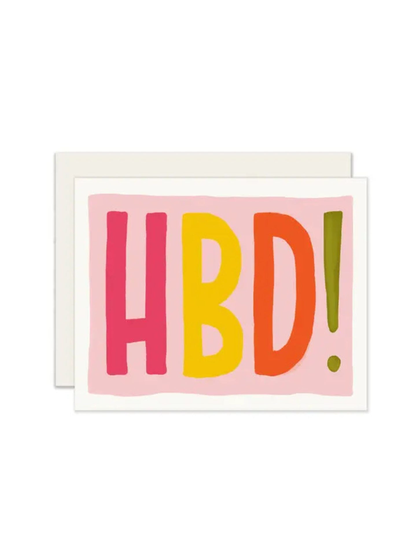 Hbd! Birthday Card