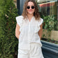 Tulsa Lace Trim Blouse