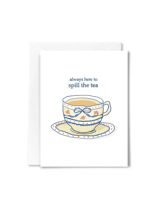 Spill The Tea Card