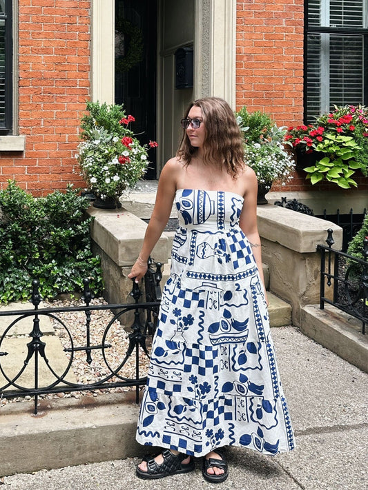The Athens Riviera Dress
