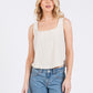 Square Neck Panel Top
