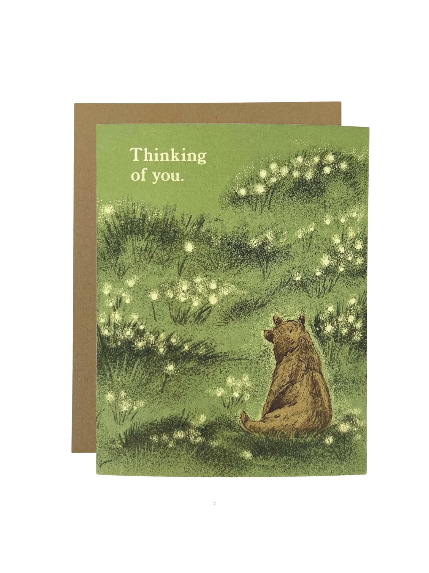Thinking of You Bear Card