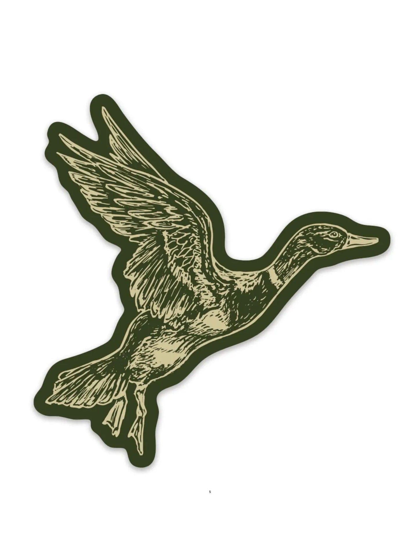 Mallard Duck Sticker