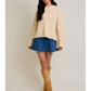 Oversized Cable Knit Sweater