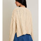Oversized Cable Knit Sweater