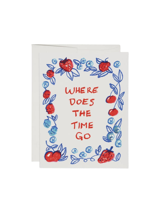Berry Time Friendship Greeting Card