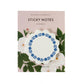 Blue Roses Sticky Notes
