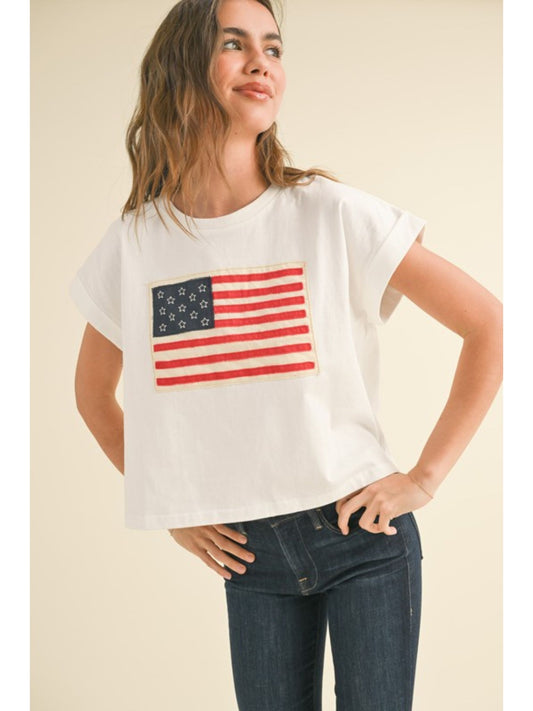 Flag Cotton Top