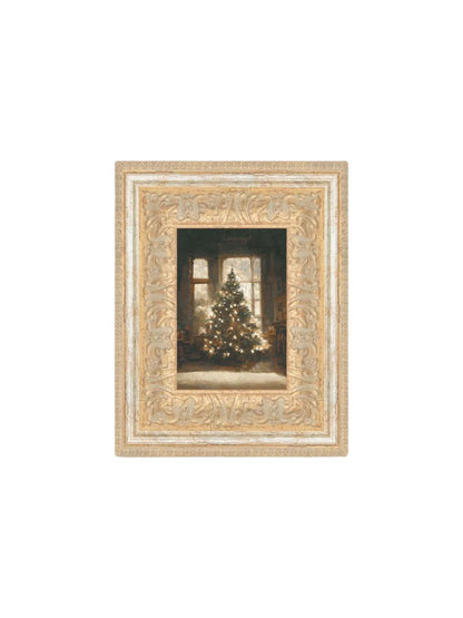 Glowing Christmas Tree Framed Picture