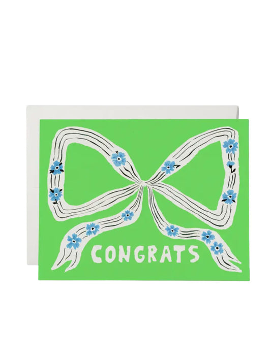 Perfect Bow Congrats Greeting Card