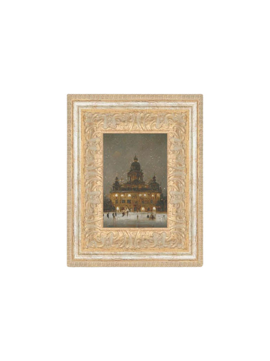 Ice Skating Framed Picture