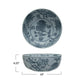 Stamped Stoneware Bowl w/ Birds & Botanicals - Pick Up Only