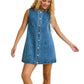 Clara Denim Button Down Dress