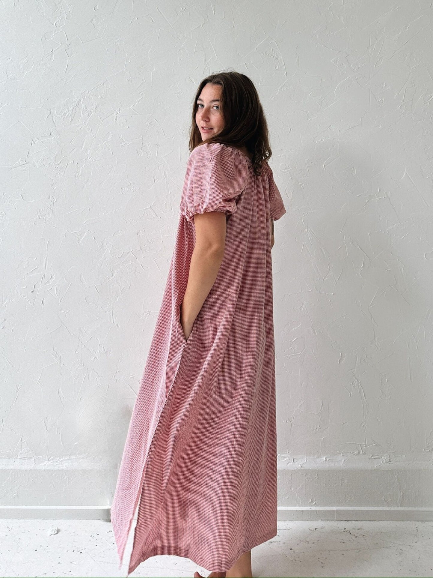Margo Gingham Dress