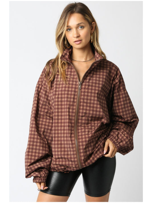 Diya Gigham Jacket