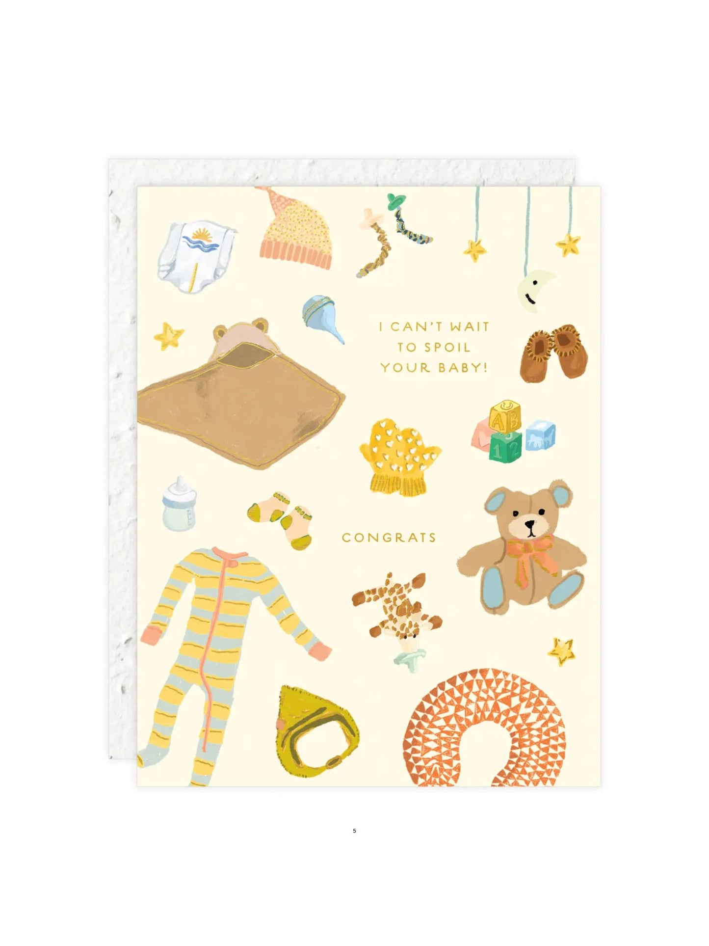 Spoiled Baby Card