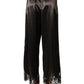 Satin Lace Long Pants