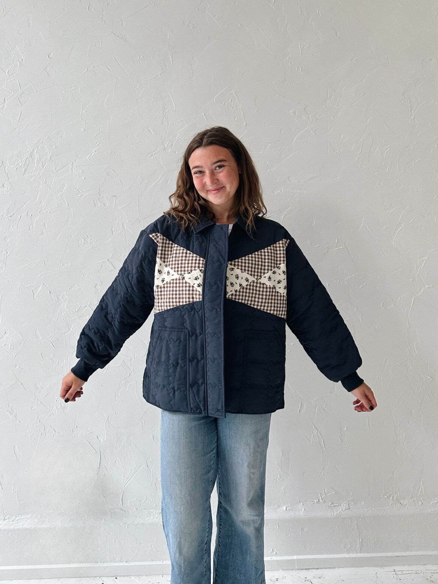 Patchwork Padded Jacket