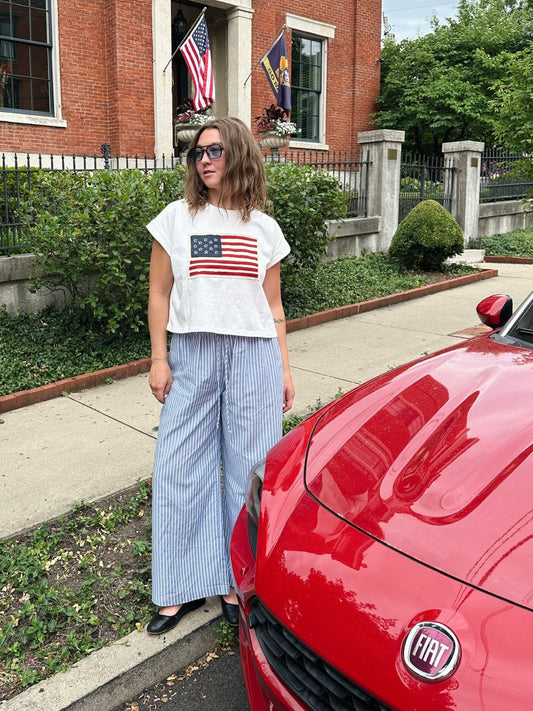 Flag Cotton Top