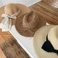 Wide Brim Straw Sun Hat