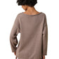 Noa Boat Neck Relaxed Knit Sweater