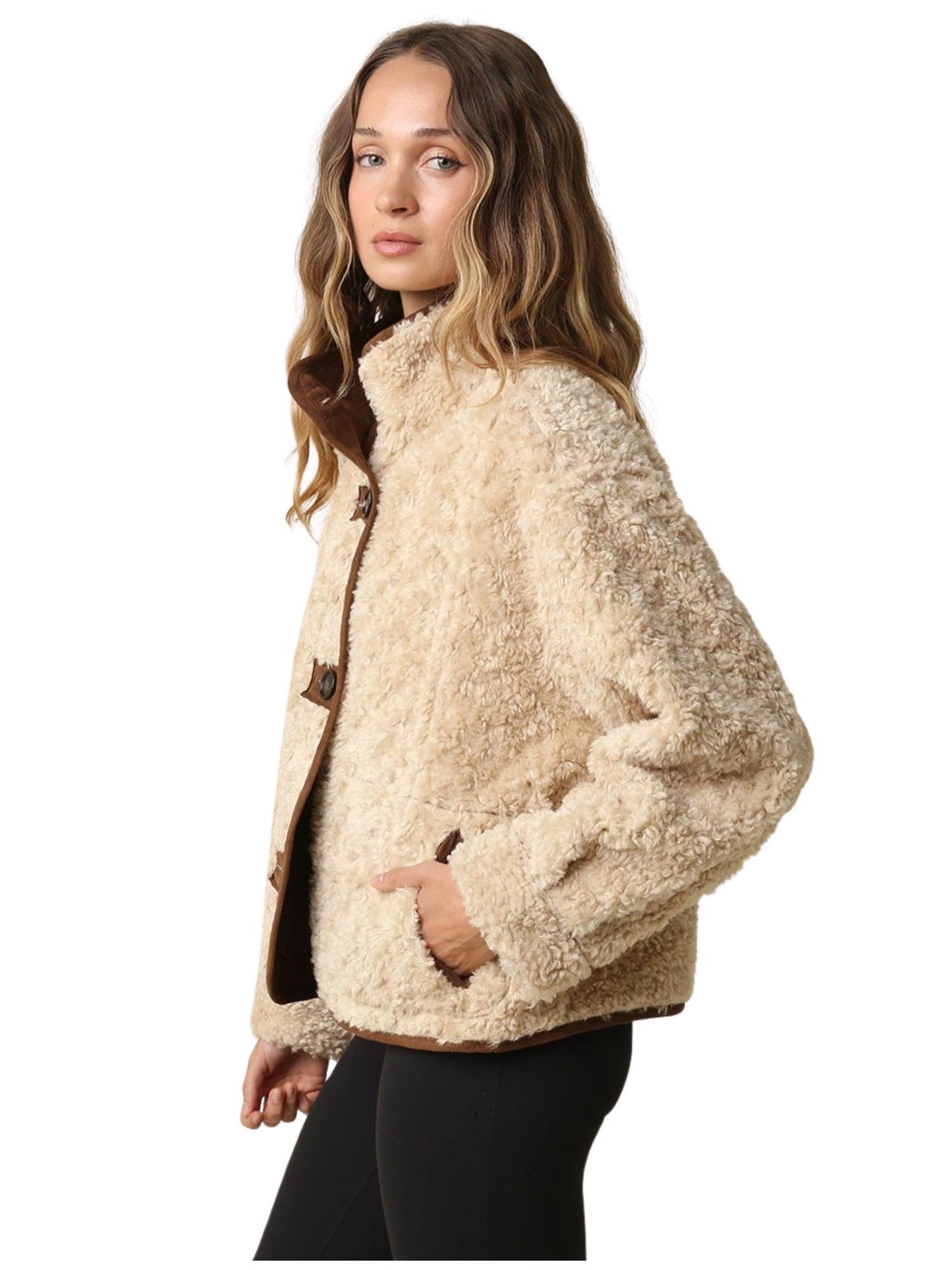Noel Sherpa Toggle Jacket