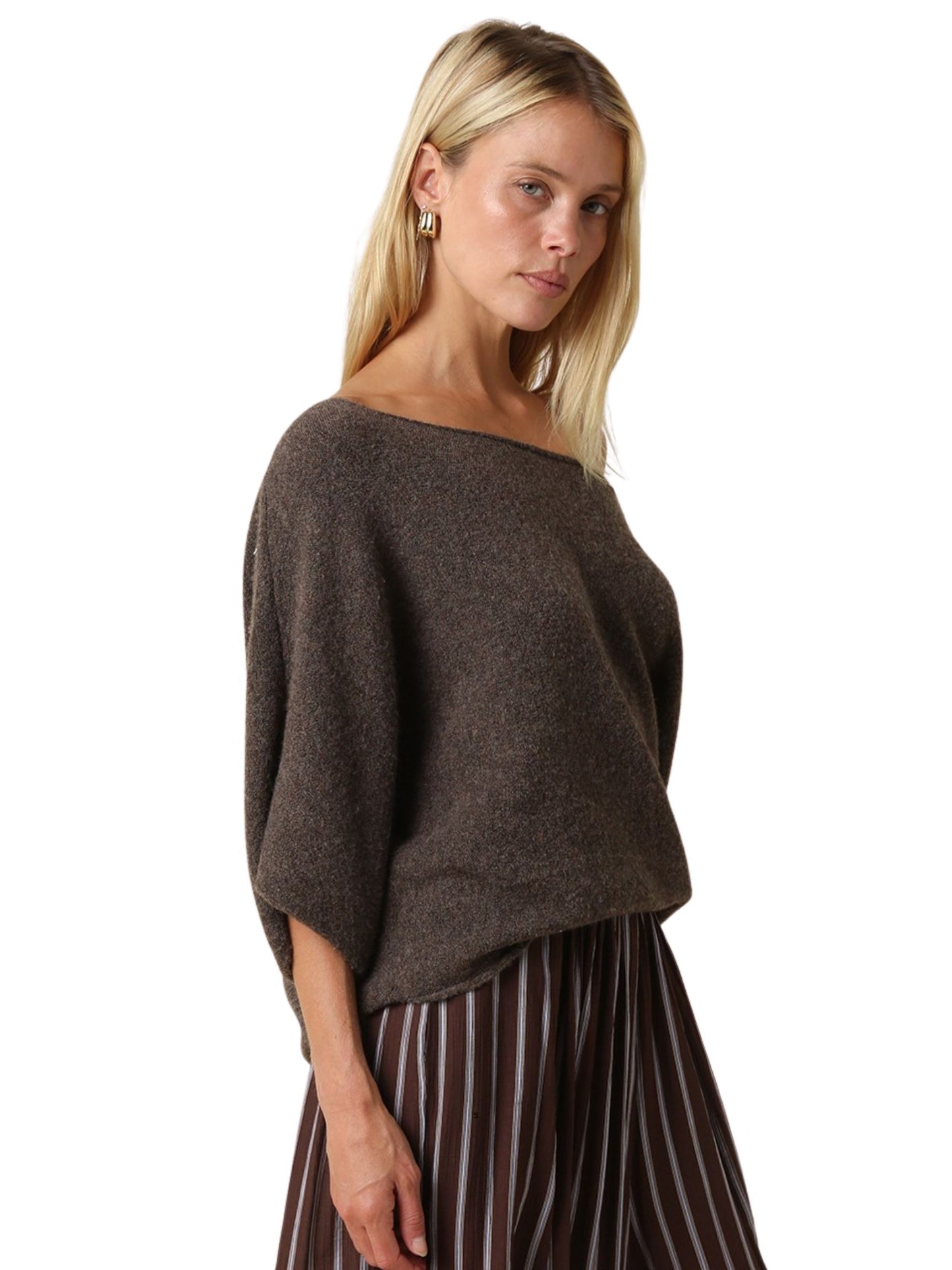 Gloria One Shoulder Knit Top