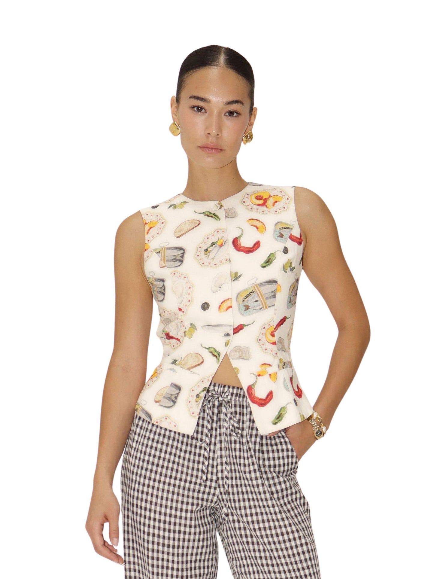Elegant Dinner Button Down Vest