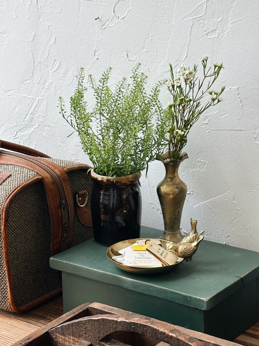 Vintage Brimfield Mini Crock