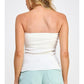 Ribbed Sweater Tube Top